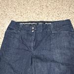 Talbots Dark Blue Flare Jeans Photo 3