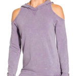 • Calia cold shoulder sweatshirt purple small Photo 0