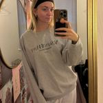 Boohoo hidden hills grey crewneck sweatshirt  Photo 0