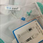 Blue Island NWT  beaded swim cover up tunic Photo 5