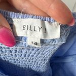 BILLY J Baby Blue Tiered Maxi Dress Size 14 Lined Summer Sundress Photo 2