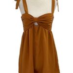 Vestique Brown Brambles Romper Women Size Small NWT | 45-45 Photo 3