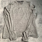 Nike  running dri-fit long sleeve gray shirt small Photo 0