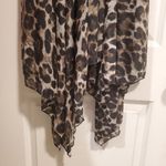 Olivia Matthews  Dress Size 10 Leopard Sheer Asymmetrical Photo 9