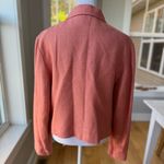 Orvis  Coral Peach Lady Jacket Cropped Jacket Size 12 Photo 2