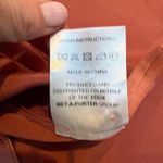 Iris & Ink The Outnets Draped Scarf Blouse Silky Satin Dusty Pink Mauve Size 4 Photo 8