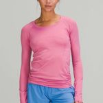 Lululemon  Swiftly Tech Long Sleeve Shirt 2.0 Pink Blossom / Pink Blossom 8 Photo 6