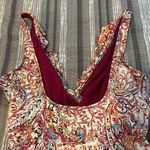 Plus Size Lauren Ralph Lauren Paisley Ruffle V Photo 5