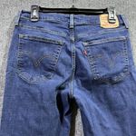 Levi's Boyfriend Jeans Womens 29x27 Blue Denim Cotton Mid Rise Straight Leg Photo 7