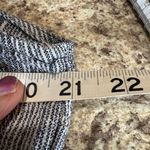 Blue and White Striped Romper Collared Neckline Size M Photo 4