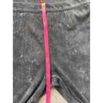 Spanx Women's Jeans-ish Black Gray Camo Ankle Jeans Leggings Stretch Moto Size L Photo 9