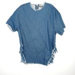 BDG Denim Fringe Hem Top size XS Photo 0