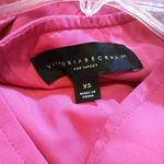 Victoria Beckham XS  Pink Peplum Long Sleeve Dress Photo 5