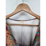 Natural Life  Tie Dye Floral Fleece One Piece Pajama Jumpsuit Loungewear Large Photo 2