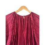 MINKPINK Revolve Womens Cropped Burgundy Top Blouse NWT Medium Photo 9