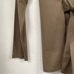 Peruvian Connection  Brown Long Sleeve Blouse Women’s M Tie Waist Lagenlook Top Photo 1