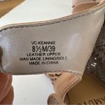 Vince Camuto  Keannie Cutout Leather Open Toe Block Heel Sandal Taupe Boho SZ 8.5 Photo 10