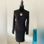 Modern comfy MIDI long sleeve dress 🌹 Black Size M Photo 2