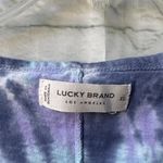 Lucky Brand  Tie-Dye V-Neck Top - Blue and Purple Photo 1