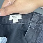 Madewell  Rigid Denim A-Line Mini Skirt: Grommet Edition Photo 1