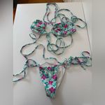 frankie's bikinis NWOT Frankies Bikini Set - Flower Power Photo 7