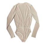 Mystique Boutique , tan, small bodysuit top Photo 1