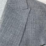 Banana Republic  Pinstripe Two Button Blazer Jacket Grey Size 6 Photo 6