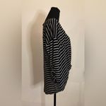 Charming Charlie ’s- Black and white striped shirt Size M‎ Photo 1