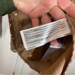 C/MEO Collective After Dark Sequin Blouse Shirt Rose Gold NWT Size Medium 6 Pink Photo 3