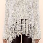 Very J Fringe Hem Sweater  Photo 0