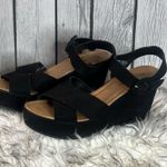 American Eagle black platform sandals – stylish and super comfy! Size 7.5, brand new, never worn. Photo 0