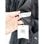 Mac Duggal  9143 Black Embellished High Neck Beaded Mini Dress 2 NWT Photo 2