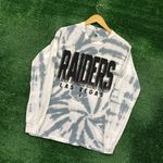 NFL Franchise AFC West Las Vegas Raiders Tie Dye LS Tee L Photo 2