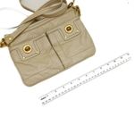 Marc by Marc Jacobs Cream Totally Turnlock Percy Crossbody Bag | Gold Hardware Photo 8