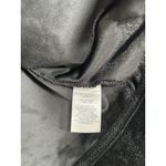 Juicy Couture  Velour Track Jacket Hooded Hoodie Full Zip Up Black Small‎ Photo 4