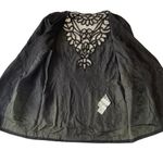 Vintage Together! Lace Back Blazer Black Size 6 Photo 3