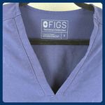 FIGS  Technical Collection Navy Blue Casma Scrub Top Short Sleeve Women's XXS Photo 1