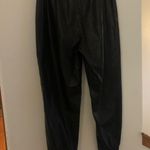 Karl Lagerfeld Paris Womens Faux Leather Pull On Sweatpants Jogger Pants Photo 5