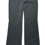 Lands' End Bootcut Mid Rise Trouser Leg Stretch Work Casual Pants Gray Size 16 Photo 0