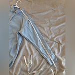 J.Crew  Relaxed Fit Chambray Shirt Womens 8 Blue Long Sleeve Button Up Preppy Photo 12