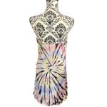 Surf Gypsy SURF GIPSY Pastel Tie-Dye Mini Slip Dress Photo 1