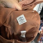 Azazie  women’s orange Maxi Dress sleeves size A8‎ Photo 7