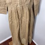 Johnny Was Jade by  Inbar‎ Linen Eyelet Midi Dress Small S Photo 7