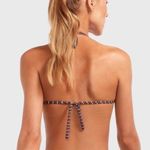 Vitamin A Reversible Bikini Top Talia Cigar Strip Photo 1
