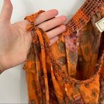 Anthropologie  Moulinette Souers Cara Cara Silk Floral Dress Size 4 Photo 4