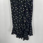 Lovers + Friends Dress Size Small Bridget Polka Dot Dots B&W Ruffle Cocktail Photo 4