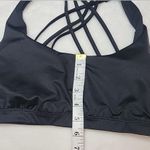 Victoria's Secret Women's Medium Strappy Back Low Impact Sports Bra Black Photo 3