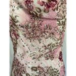 Y2k 90s Womens Pink Floral Ethereal Fairy Coquette Grunge Whimsigoth Dress Sz M Size M Photo 4