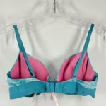 PINK - Victoria's Secret PINK Victoria’s Secret tie dye wear everywhere lightly lined tshirt bra size 34C Photo 1