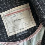 Anthropologie Cartonnier Knit Blazer Textured Gray, Sz: M (b43) Gray Size M Photo 4